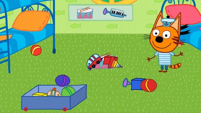 Три Кота / Развивающая Игра Для Детей.
