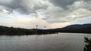 Озеро-водохранилище в Златиборе (Сербия)