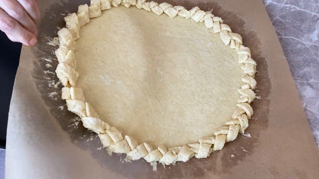 Вкусный пирог на песочном тесте