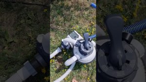 Решение!? Песочный фильтр Intex SX1500.  мое решение вопроса с грязной водой из фильтра!