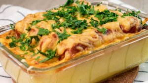 Что приготовить из картофельного пюре? ВКУСНЕЙШАЯ запеканка #151