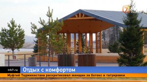 Жителям Мясокомбината в Красноярске пообещали ледовый городок и благоустроили территорию у озера