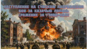 Новости СВО Сегодня-Наступление на Сумском направлении бои за Казачью Лопань Сражение за Гуляй-Поле