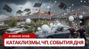 Новости Сегодня 04.06.2026 Катаклизмы сегодня, ЧП, События дня | Европа Китай Россия Индия США