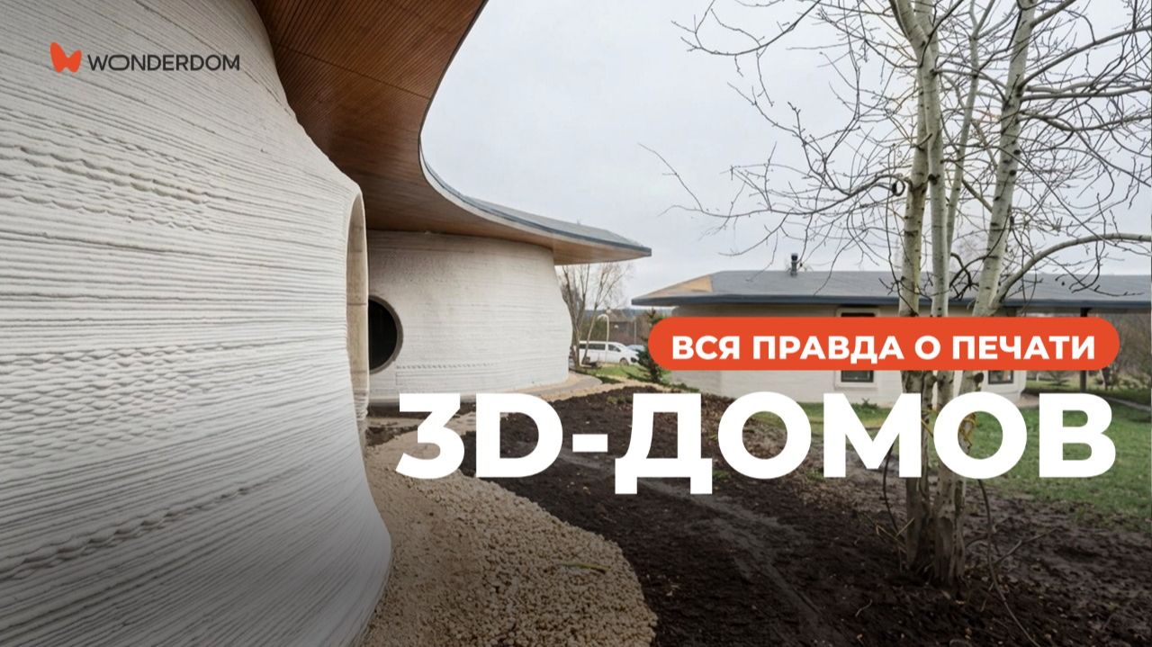 Вся правда о 3D-печати домов