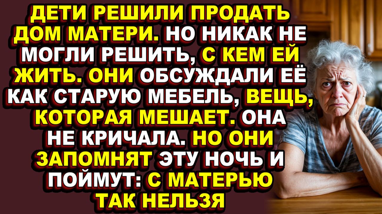 Истории из жизни|Предательство родных детей обернулось для неё спасением|Аудио рассказы|Аудиокниги смотреть онлайн