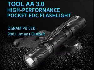 Фонарь на 14500\АА Lumintop TOOL AA 3.0 - второе место в личном топе на АА