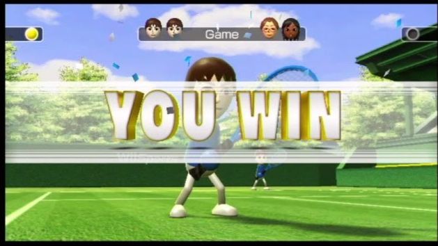 Wii Sports Теннис Про #1