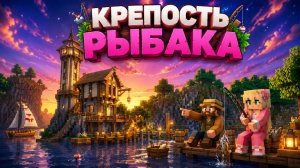 КАК ПОСТРОИТЬ КРЕПОСТЬ ДЛЯ РЫБАКА |РЕЛАКСИРУЮЩИЙ МАЙНКРАФТ
