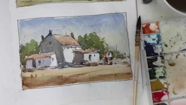 Так рисует 1% лучших начинающих акварелистов! смотреть онлайн