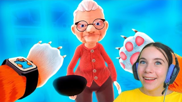 Я СТАЛА КОТОМ В ВИРТУАЛЬНОЙ РЕАЛЬНОСТИ! I Am Cat VR смотреть онлайн