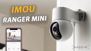 Imou Ranger Mini: компактна камера 360 ° для дому. Розумне відеоспостереження без складної установки