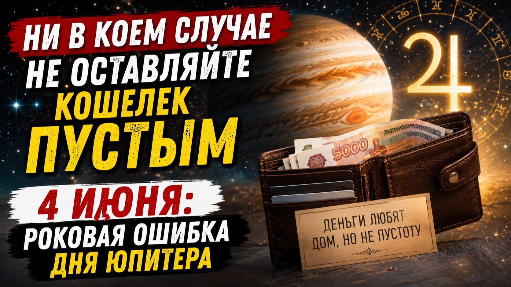 Ни в коем случае на оставляйте кошелёк пустым. смотреть онлайн