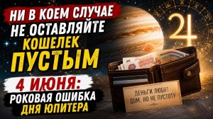 Ни в коем случае на оставляйте кошелёк пустым.