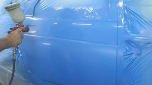 Покрытие базы глянцевым лаком TILFLEX 2K-HS