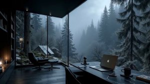 Deep Work Music ｜ Foggy Forest Focus ~ Ambient Concentration & Productivity