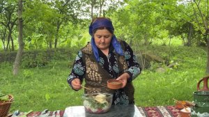 Традиционное застолье с бабушкой Азербайджанская Кухня Деревенская Кухня  Рецепты