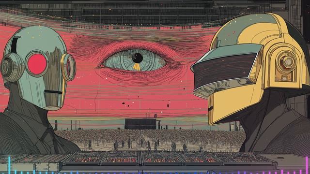 EYES OF THE MACHINE GOD 👁️🌌 ｜ Synthwave, French House, Cosmic Disco, Electronic Mix