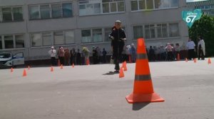 «Лаборатория безопасности» помогает смоленским школьникам запомнить правила дорожного движения