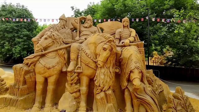 Челябинск горсад А.С.Пушкина Фестиваль песочных скульптур.  03.06.2026г
