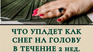 Что упадет как снег на голову в течение 2 недель ?