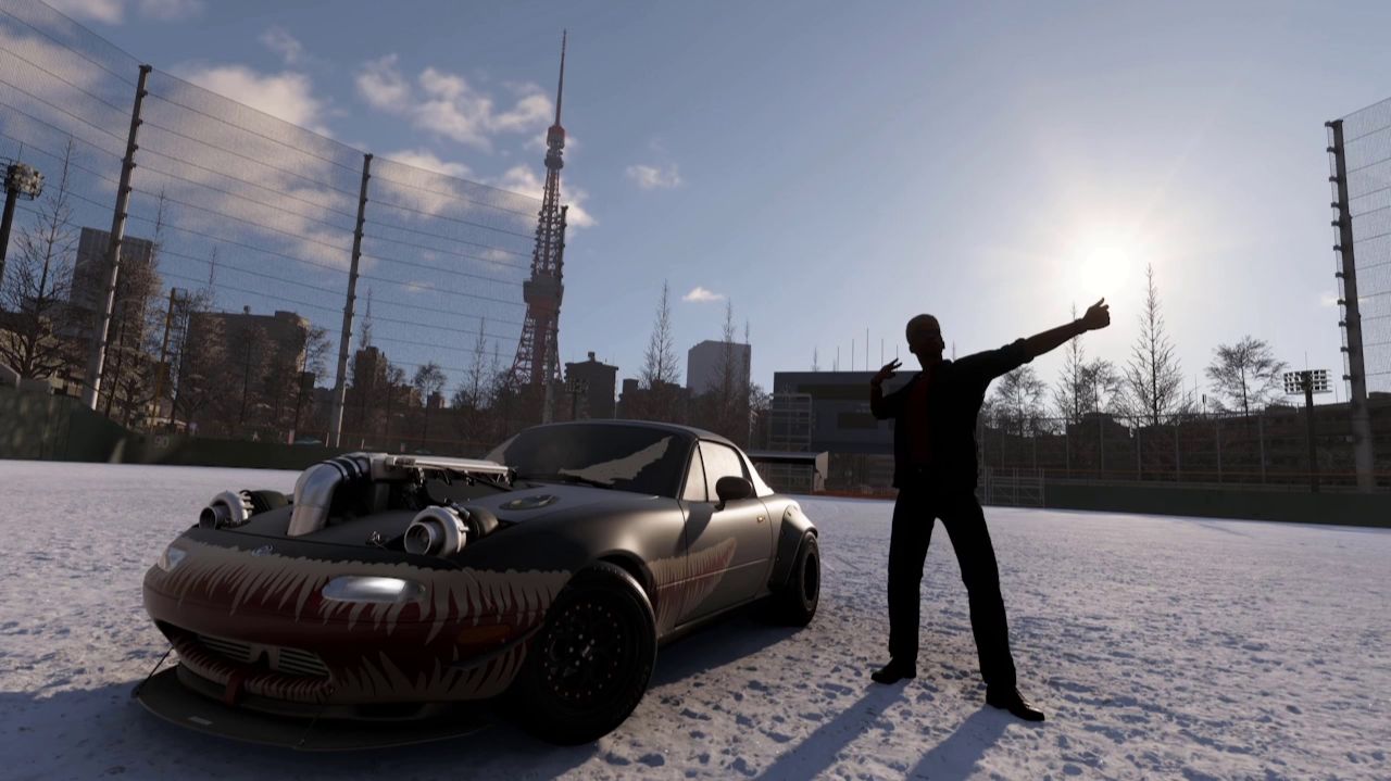 Фото внутри бейсбольного стадиона Эдогава в Forza Horizon 6