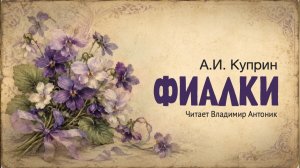 «Фиалки». А.И. Куприн. Аудиокнига. Читает Владимир Антоник.