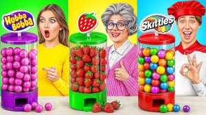 Кулинарный Челлендж# Я против Бабушки # Смешные Кухонные Войны от Bubba DO Challenge