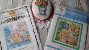 вышивка в мае🌺🪡Финиш. Процессы 🪡Покупки🎁