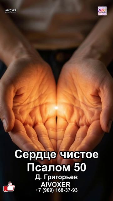 Сердце чистое — Псалом 50 (Помилуй мя, Боже) | Покаянная песнь AIVOXER