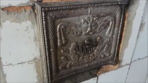 Старинная печь в храме
