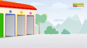 Мультфильмы - Учим английский язык для детей! Цвета для детей с машинками у новом видео 2017 года