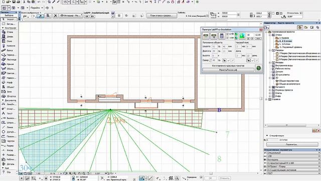 LabPP Insolation - расчет инсоляции в ArchiCAD смотреть онлайн