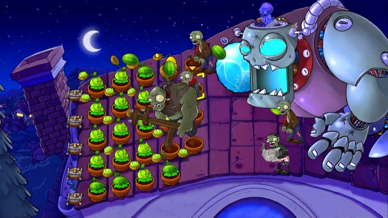 Растения против зомби Essence Edition Plants vs Zombies ПвЗ PvZ [46] битва прохождение топ смотреть онлайн