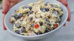 Боже, как вкусно! Этот салат я обязательно поставлю на праздничный стол.