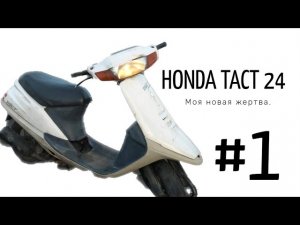 Моя новая жертва - Скутер Хонда Такт 24 (Honda Tact 24), обзор скутера.