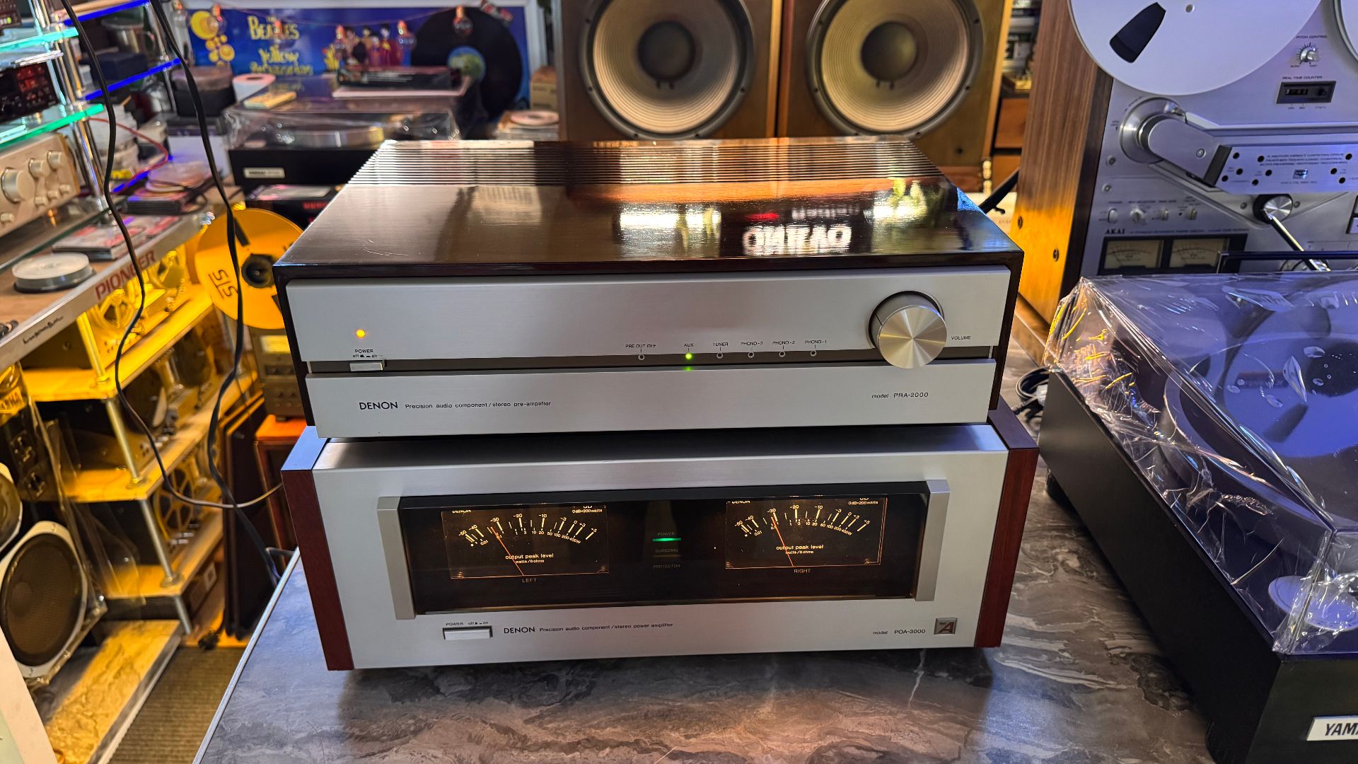 Denon POA-3000  Denon PRA-2000