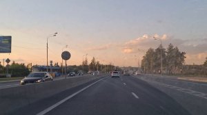 калужское шоссе кадры для сми примерно 20:15