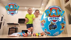Распаковка ОГРОМНОГО ЯЙЦА Щенячий патруль|Для детей