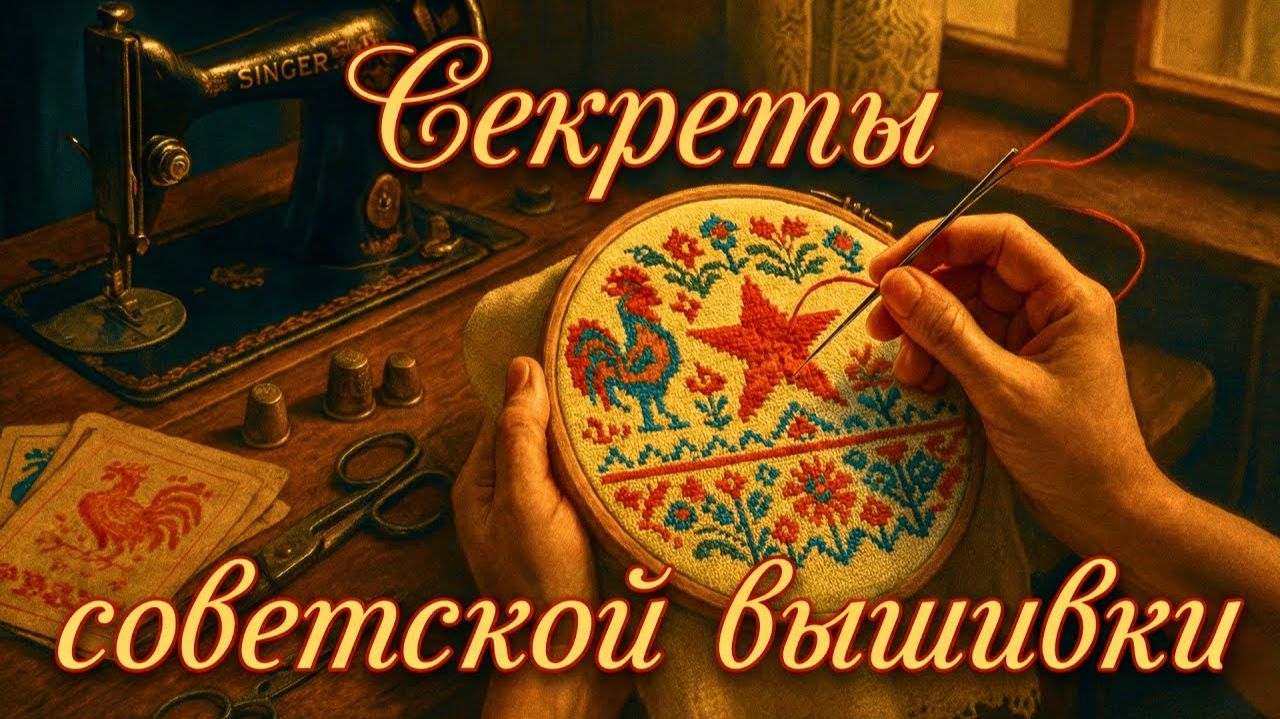 Искусство вышивки СССР Красота в каждом стежке смотреть онлайн