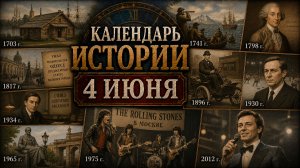 КАЛЕНДАРЬ ИСТОРИИ 4 ИЮНЯ
