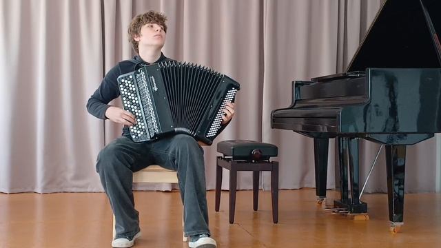 Сорокин Владимир 15лет- Инвенция фа мажор, Ария Николай Малыгин, этюд №24 Андрея Романова