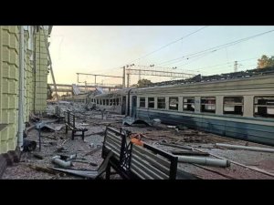 ЗАПОРОЖЬЕ БАБАХАЛО РАЗБОМБИЛИ ЖД ДОРОГИ ВОКЗАЛ ПОРТ ПАРАХОД 25.05.26