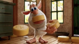 Буба 🧀 Сырная гонка 🟡 Серия 107 - Весёлые мультики для детей