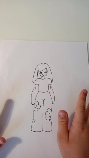 ТРАНСЛЯЦИЯ❗Рисуем девочку ( 2 часть)