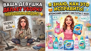 ВАША ДЕВУШКА ДЕЛАЕТ УБОРКУ С ГРУСТНЫМ ВЫРАЖЕНИЕМ ЛИЦА? Я знаю, как это исправить! #mygt_home