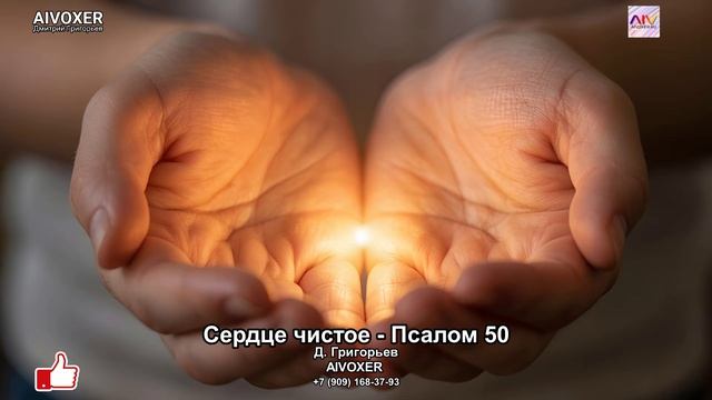 Сердце чистое — Псалом 50 (Помилуй мя, Боже) | Покаянная песнь AIVOXER