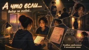 Условные предложения в английском. Графический роман «А что если...»