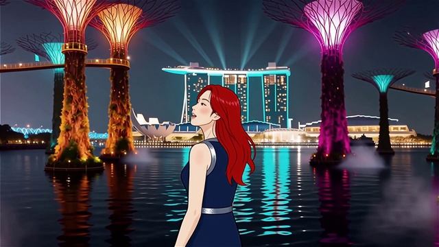 🇸🇬✨ ДИНА В СИНГАПУРЕ: оценивает экзотику футуристичного города!