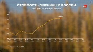 Цены на пшеницу в России резко просели из-за рекордного урожая.